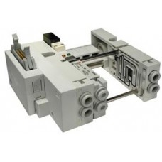 SMC solenoid valve 4 & 5 Port VQ VV5Q13-P, 1000 Series, Body Ported Manifold, Plug-in type, Flat Cable Connector